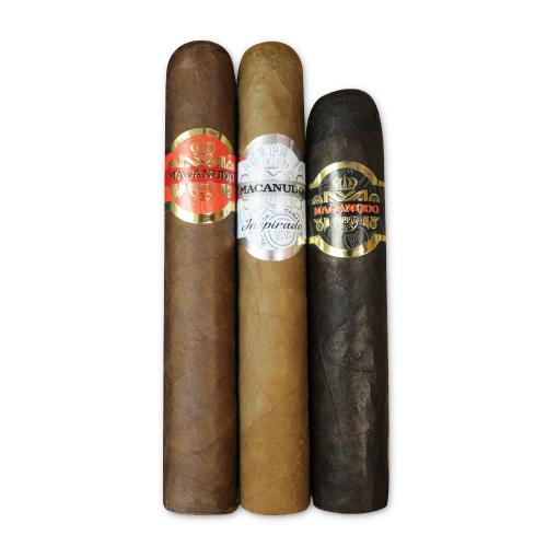 Macanudo Robusto Selection Sampler - 3 Cigars