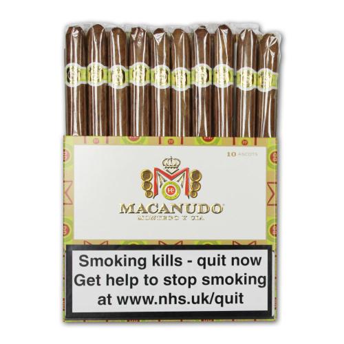 Macanudo Ascots Cigar - Pack of 10