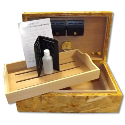 Mastro De Paja - Riciclo Humidor - 75 Cigar Capacity