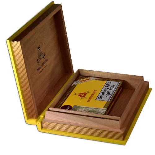 Montecristo Book Style Humidor - 20 Cigar Capacity