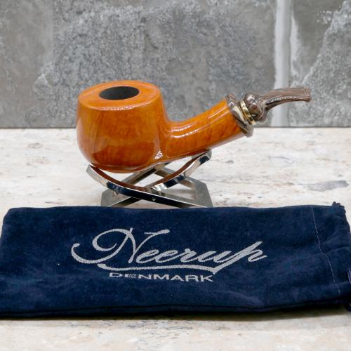 Neerup Structure Series gr3 Smooth Bent 9mm Filter Fishtail Pipe (NEER245)