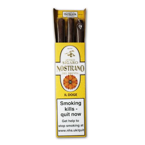 Nostrano del Brenta Il Doge Cigar - 5 Packs of 3 (15 Cigars)