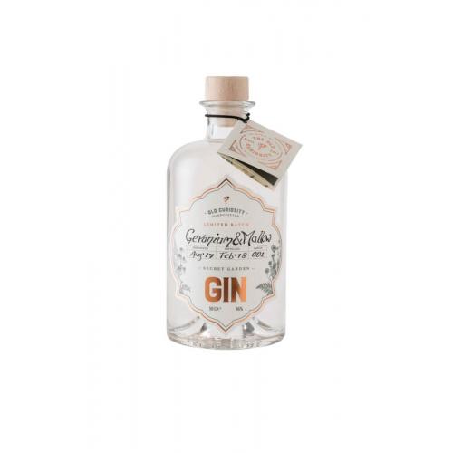 Old Curiosity Geranium and Mallow Colour Changing Gin Miniature - 5cl 46%