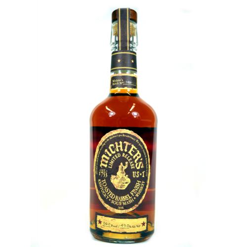 Michters Toasted Barrel Finish Sour Mash Whiskey - 43% 70cl