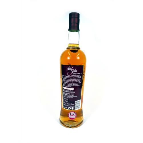 Paul John Brilliance Indian Single Malt Whisky - 70cl 46%