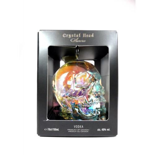 Crystal Skull Head Aurora Vodka - 70cl 40%