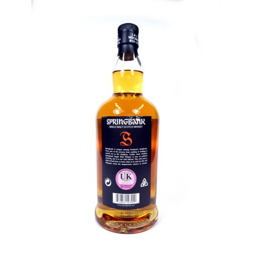 Springbank 10 Year Old Whisky - 70cl 46%