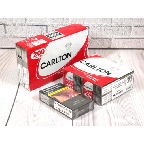 Carlton Red Original Superking - 10 Packs of 20 cigarettes (200)