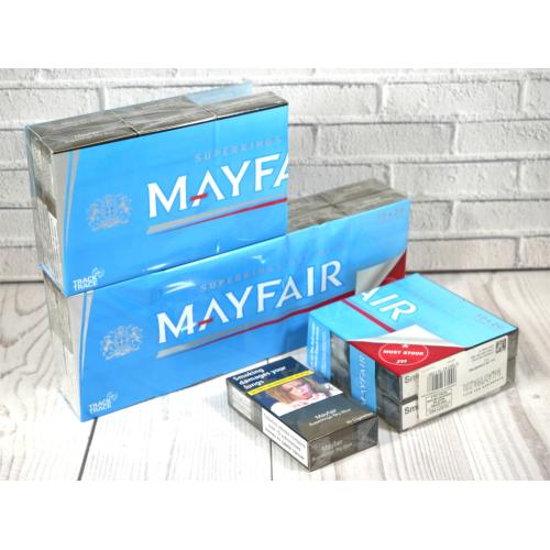 Mayfair Sky Blue Superkings - 20 Packs of 20 Cigarettes (400)