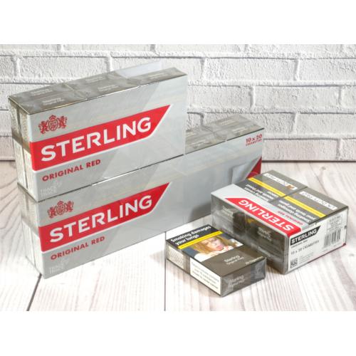 Sterling Original Red Kingsize - 20 Packs of 20 Cigarettes (400)