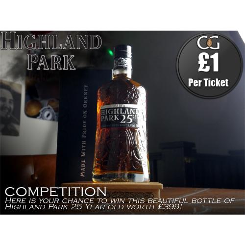 FEBRUARY Competition Entry - Highland Park 25 year old Spring 2019 Release - 46% 70cl