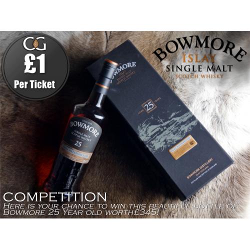 MARCH 2021 Competition Entry - Bowmore 25 Year Old - 70cl 43%