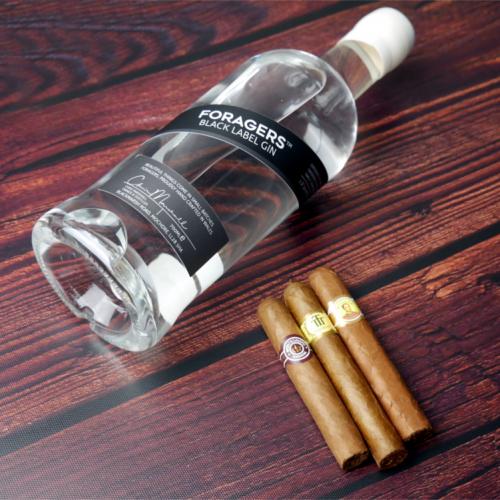 Foragers Black Label + Cuban Cigars Sampler - 3 Cigars