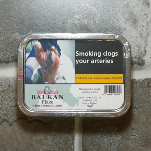 Samuel Gawith Balkan Flake Pipe Tobacco 50g (Tin)