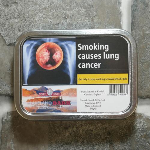 Samuel Gawith Lakeland Dark Pipe Tobacco 50g Tin - End of Line