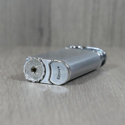 Eurojet Smart Pipe Lighter with Tamper- Chrome