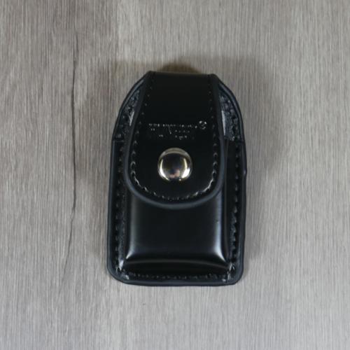 Honest Boyd Pipe Lighter and Case Set - Black Leather (HON01)