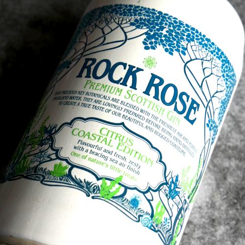 Rock Rose Citrus Coastal Edition Gin - 70cl 41.5%