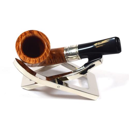 Peterson Outdoor Natural Calabash Silver Mounted Fishtail Pipe (PE1169A)  - End of Line