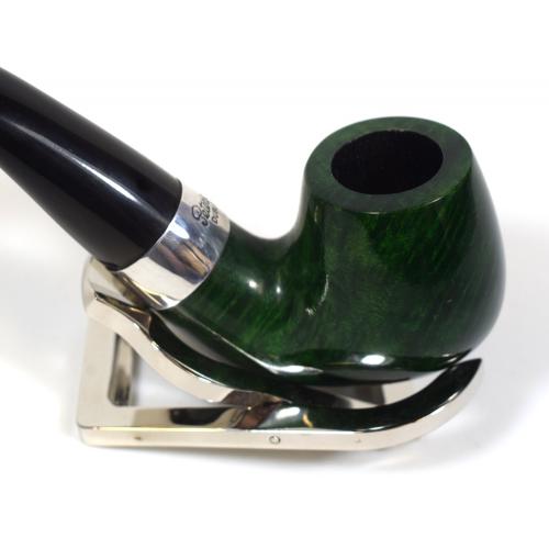 Peterson Racing Green 221 Silver Mounted Fishtail Pipe (PE1171)