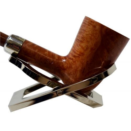 Peterson Short Classic D17 Natural Silver Mounted Fishtail Pipe (PE221)  - End of Line