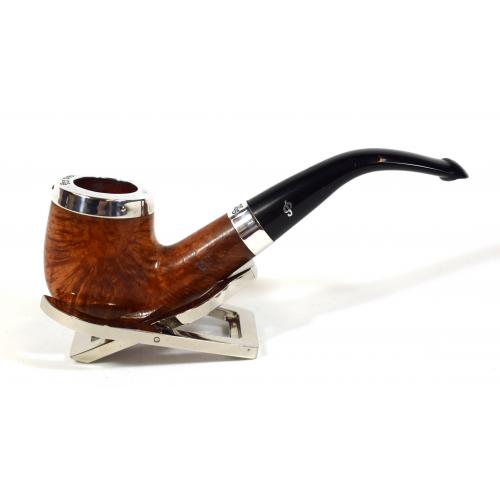 Peterson Silver Cap Silver Mounted Natural XL90 Fishtail Pipe (PE569) - End of Line