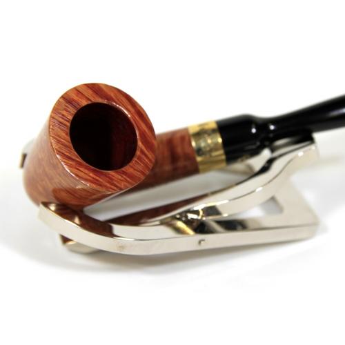 Peterson Calabash Gold Mount Natural Fishtail Pipe (PE599)