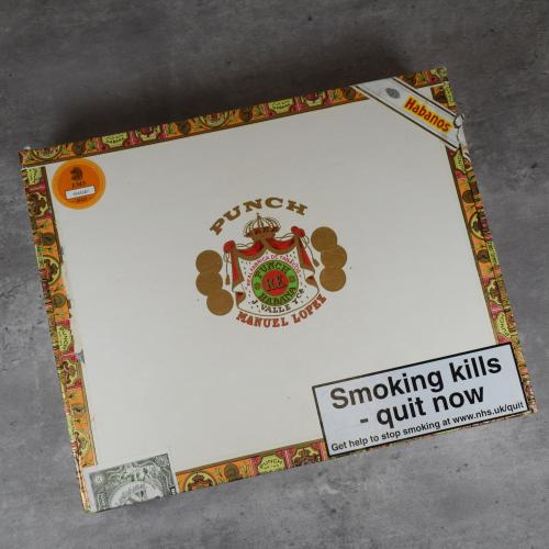 Empty Punch 25 Double Coronas Cigar Box