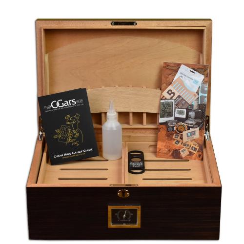 Prestige Rockefeller Humidor - 130 Cigar Capacity