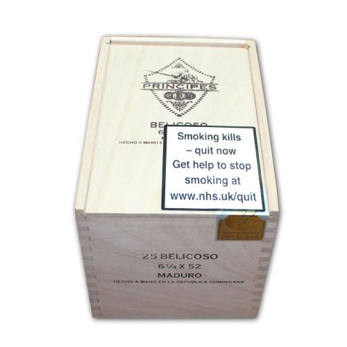 Principes Belicoso Maduro Cigar - Box of 25