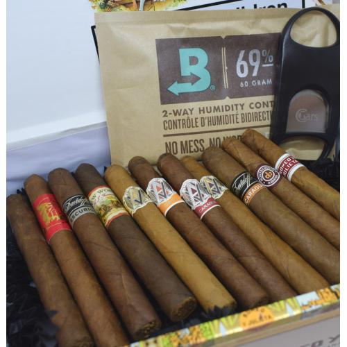 Quick Puff Selection Gift Box Sampler - 11 Cigars