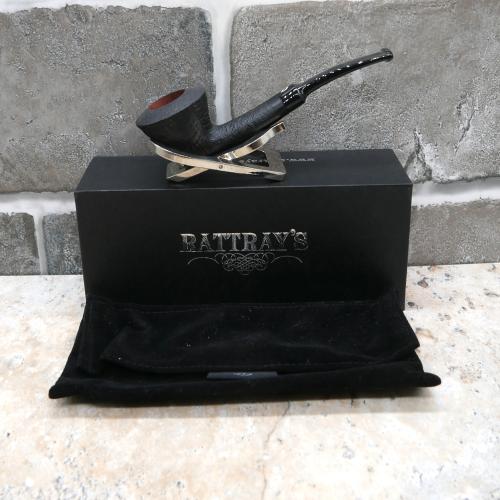 Rattrays Limited Edition Sandblast Black Fishtail Pipe (RA315)
