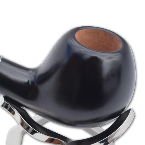 Rattrays Mr. Charles 13 Black 9mm Fishtail Pipe (RA219)