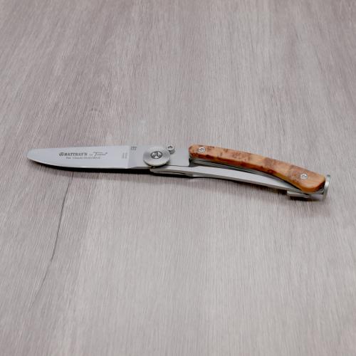 Rattrays Claude Dozorme Explorer Pipe Tamper Knife Tool - Thuya