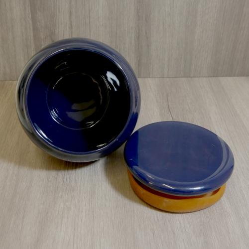 Savinelli Aurora Ceramic Tobacco Jar - Blue