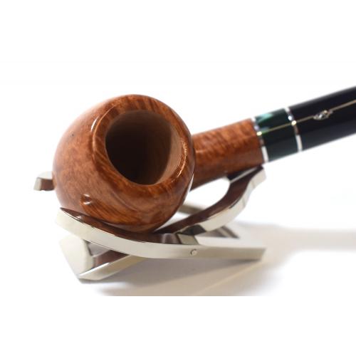 Savinelli Impero 636 Smooth Natural 6mm Filter Fishtail Pipe (SAV580)  - End of Line