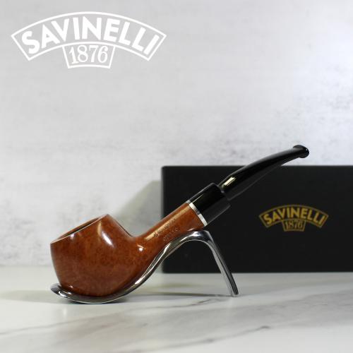 Savinelli Otello 315 Smooth Bent Prince 6mm Fishtail Pipe (SAV79)
