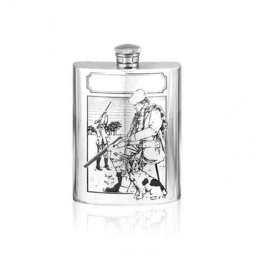 6oz Pewter Hip Flask - SF202