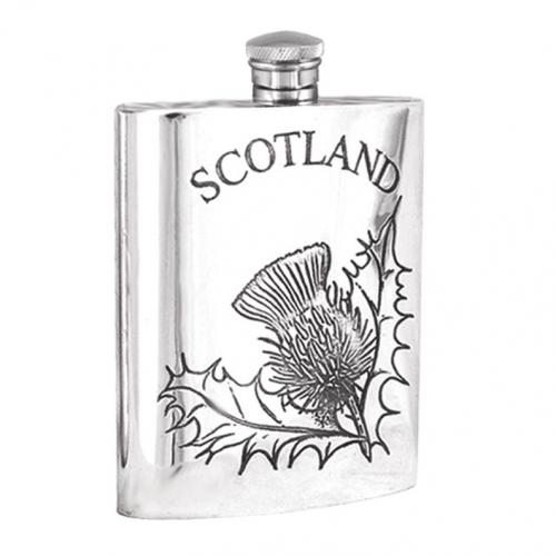 6oz Pewter Hip Flask - SF243