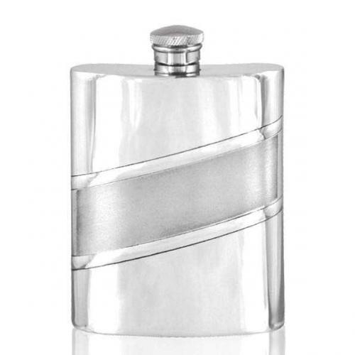 6oz Pewter Hip Flask - SF573