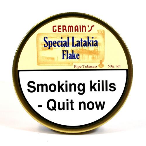Germains Special Latakia Flake Pipe Tobacco 50g Tin
