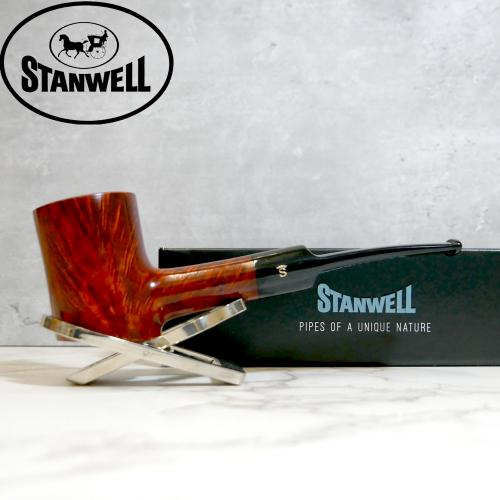 Stanwell Royal Guard Brown Polished 207 Fishtail 9mm Filter Pipe (ST207) - END OF LINE