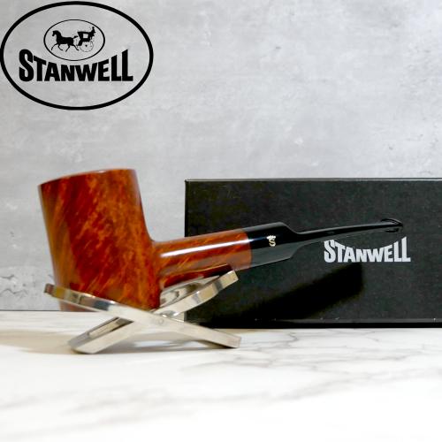 Stanwell Royal Guard Brown Polished 207 Fishtail 9mm Filter Pipe (ST209) - END OF LINE