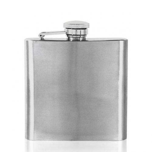 6oz Pewter Hip Flask - STL064