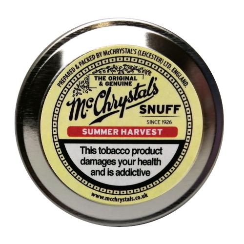 McChrystals Summer Harvest (Formerly Raspberry) Snuff - Mini Tin - 3.5g