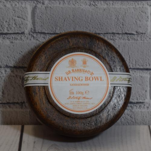 D R Harris & Co Ltd Sandalwood Shaving Soap Mahogany Bowl - 100g