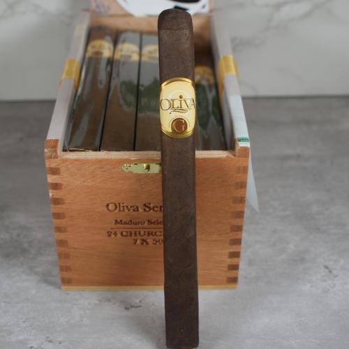 Oliva Serie G Maduro Churchill Cigar - Box of 24
