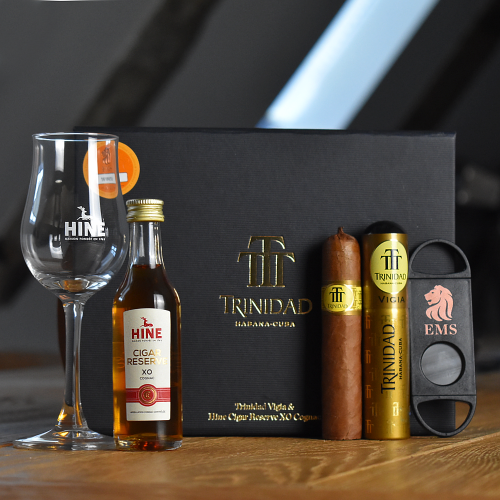 Trinidad Vigia and Hine Cigar Reserve Gift Box