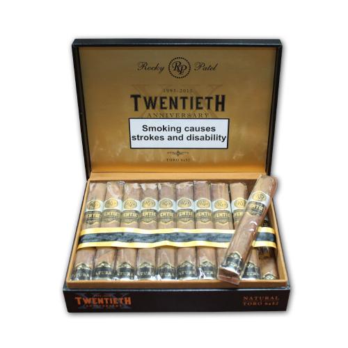 Rocky Patel 20th Anniversary Toro Cigar - Box of 20