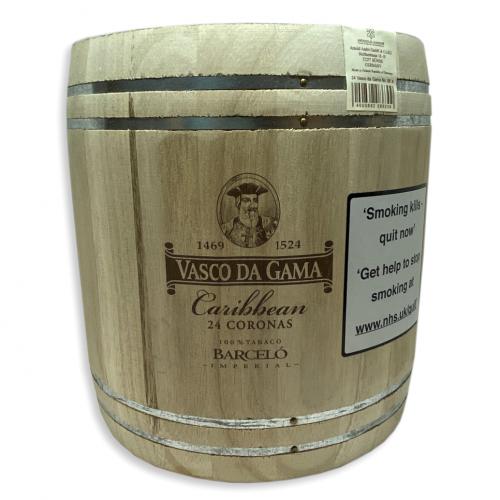 Vasco Da Gama Caribbean (Rum) Corona Tubed Cigar - Barrel of 24 (End of Line)